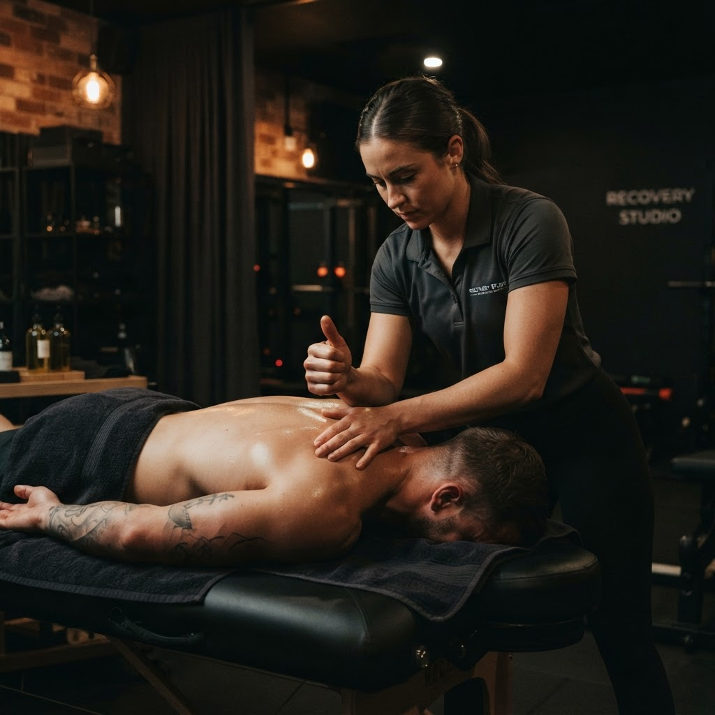 Massagebehandling för muskelavslappning